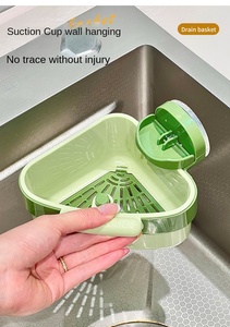 Vegetable Washing Basin Triangular Sink Drain Basket Home <strong>Kitchen</strong> Sink Food Scrap Filter <strong>Net</strong> - Product Image 6