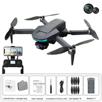 Model Terbaru L200 Plus Gimbal 2-axis Frekuensi 5G Kamera 4K HD Motor Tanpa Sikat Plastik Lipat Ramah Pemula Anti Halangan