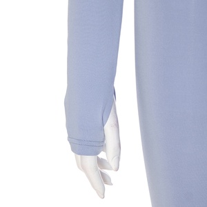 Viviblook D25ST350 Sexy otoño Yoga Fitness chándal Color bloqueo sudadera chaqueta deportiva pantalones de chándal largos conjunto para mujer - Product Image 6