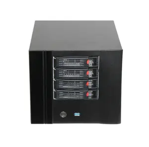 NAS device большое хранилище nas server case 4 hot swap bays серверное шасси для резервного копирования