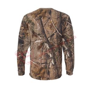 2025 Custom New Design Hunting Full Sleeve Camo-Outdoor Shooting-Jungles Printings T Shirts For Men - Product Image 4
