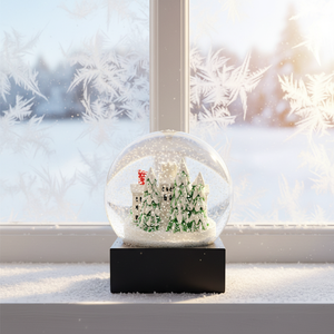 Estatua <span class=keywords><strong>de</strong></span> globo <span class=keywords><strong>de</strong></span> nieve <span class=keywords><strong>de</strong></span> resina Artificial personalizada <span class=keywords><strong>de</strong></span> primera calidad árbol <span class=keywords><strong>de</strong></span> Navidad con Base interior personalizada decoración del hogar patrón <span class=keywords><strong>de</strong></span> MODELO <span class=keywords><strong>DE</strong></span> ARTE - Product Image 2