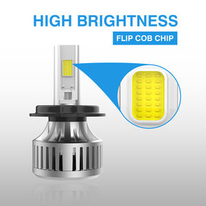 Faro LED superbrillante <span class=keywords><strong>M3PLUS</strong></span> para motocicleta, 40/60W, 4500/6000LM, H4 - Product Image 5