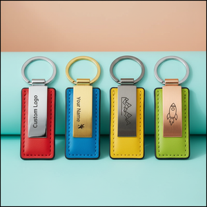 Logotipo personalizado Pu cuero vegano moda corazón forma llavero cadena bolsos encanto señoras llavero - Product Image 4