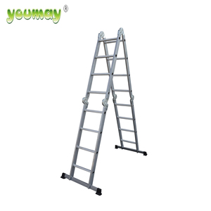 <span class=keywords><strong>Escalera</strong></span> Multiusos Simple <span class=keywords><strong>de</strong></span> <span class=keywords><strong>Aluminio</strong></span>, <span class=keywords><strong>16</strong></span> Peldaños, Plegable, <span class=keywords><strong>Precio</strong></span> Directo <span class=keywords><strong>de</strong></span> Fábrica - Product Image 5