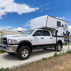 Ecocampor <span class=keywords><strong>Manley</strong></span> 4x4 Overland Sleep Travel Van Slide on Truck Camper Lightweight for Pickup Slide - Product Image 1