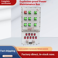 Boîtier de distribution électrique antidéflagrant IP65 220V/380V 32A à 1 prise pour usage industriel, équipement de distribution pour souffleur d'air