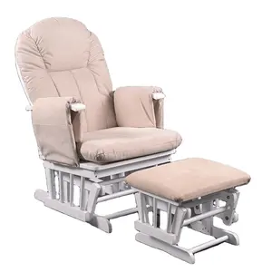 流行的OEM母乳喂养护理摇滚式滑翔椅与灰色靠垫
