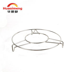 Huasimeng Grille de cuisson vapeur en acier inoxydable écologique 3,0 mm, simple couche, gadget de cuisine polyvalent pour la cuisson et le chauffage - Product Image 3