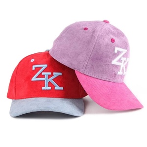 Wholesale <b>Waterproof</b> Sporty Formal 6-Panel Baseball Caps Two Tone Custom Frame Fruit Pattern <b>Hats</b> for Men - Product Image 2