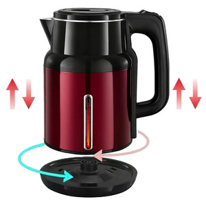 Stainless Steel Electric 2L <strong>Large</strong> Capacity Household <strong>Kettle</strong> with 360 Degree Rotational Base Automatic Shut-off Feature - Product Image 6