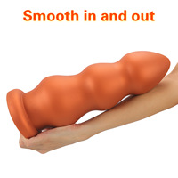 Vente en gros de plugs anaux géants en silicone imperméable à base large, multi-tailles, jouet BDSM gay, fournisseur en gros
