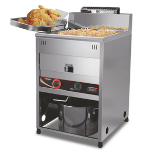 <span class=keywords><strong>Frymaster</strong></span> à <span class=keywords><strong>gaz</strong></span> commercial Fryer Machine en acier inoxydable Corndog Fryer 6L Capacité Nouvel état - Product Image 1