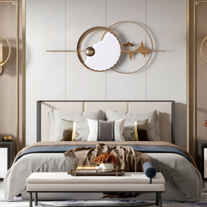 Cina classico stile paesaggio di <span class=keywords><strong>montagna</strong></span> 3D arte astratta Design Resort camera da letto mobili <span class=keywords><strong>per</strong></span> Hotel decorazione della parete <span class=keywords><strong>in</strong></span> metallo - Product Image 5