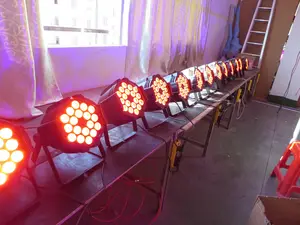 18*15W RGBWA 5 in 1 Led Par işık DJ sahne etkisi parti ışığı