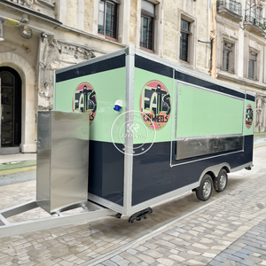 Camion mobile de restauration Camion de restauration entièrement équipé Camion de rue de concession Remorque de boutique de camion de restauration rapide <span class=keywords><strong>Magasin</strong></span> mobile - Product Image 2