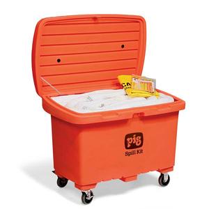 NUEVOS kits de derrames PIG-036226007561 en cajas de almacenamiento de alta visibilidad-EAN SPILL RESPONSE - Product Image 1