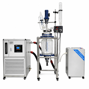 Planta Piloto Química de Doble Capa Automática de 10L 20L con Reactor de Vidrio Encamisado - Product Image 3