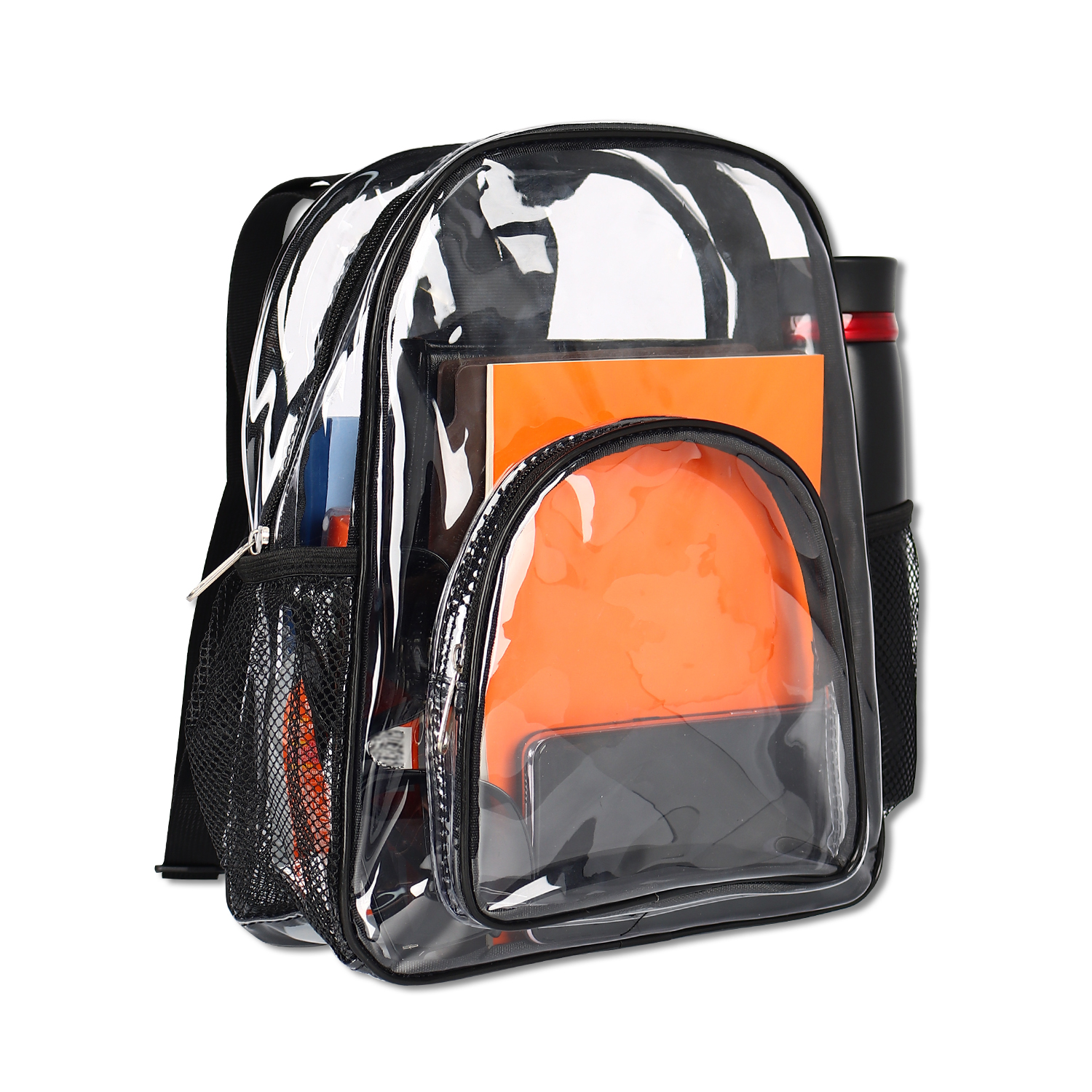 Фабричная ПВХ школьная сумка, сумки унисекс, прозрачный рюкзак, прозрачный рюкзак для мальчиков и девочек
