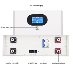Batterie Solaire Lithium à Écran Tactile 48V 51.2V 15 <span class=keywords><strong>kWh</strong></span> 16kVA 15kVA 51V 300Ah avec BMS Intelligent - Product Image 3