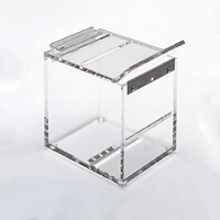Distributeur et coupeur de film parafilm en acrylique transparent, distributeur en acrylique pour film de scellage, étiquette de prix en lucite