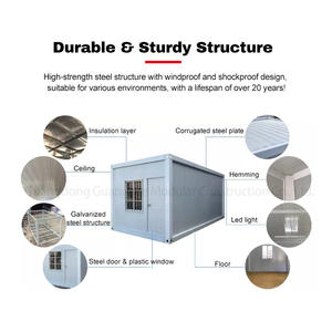 Vente en gros directe de petites maisons en conteneur maison-château préfabriquée maison détachable de luxe conteneur à <span class=keywords><strong>vendre</strong></span> - Product Image 4