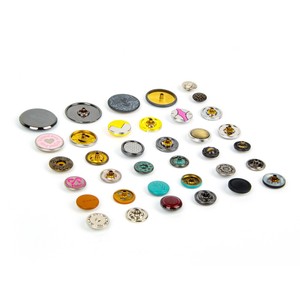 High Quality <b>Button</b> 12mm Zinc Alloy Clothing <b>Press</b> Snap Fastener Gold 4 Part Snap Thobe Accessories <b>Button</b> - Product Image 6