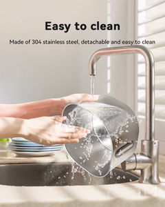 Auto-Circulating 2.2L Stainless Steel Pet <strong>Water</strong> Dispenser Silent Filter <strong>Dog</strong> &amp; Cat <strong>Fountain</strong> With Long Strip Window Monitor - Product Image 5