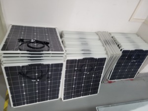 350w 800watt 1000 <strong>Watt</strong> 48v Flexible <strong>Solar</strong> <strong>Panel</strong> 90w Strips for Car All Full Black with Charge - Product Image 2