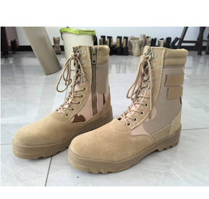 Botas de Desierto Camufladas TSB09 DFB0117 Personalizadas OEM ODM OBM Ligeras Transpirables de Verano con Cremallera Lateral y Empeine de Gamuza Inyectado DMS - Product Image 2