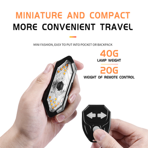 Đèn báo rẽ xe đạp Công tắc điều khiển từ xa thông minh Đèn LED không dây Đèn đuôi xe đạp Cảnh báo đi xe ban đêm - Product Image 4