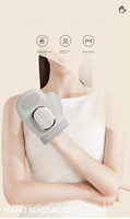 Masseur de main électrique sans fil, airbag 3D, 3 modes, articulations des doigts, relaxation de la paume, pression d'air, 5 niveaux, machine de massage des mains