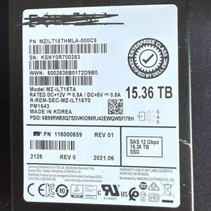 D4F-2SFXL2-15360 005053162 005053163 ฮาร์ดไดรฟ์ SSD ขนาด 15.36T พร้อมถาด - Product Image 1