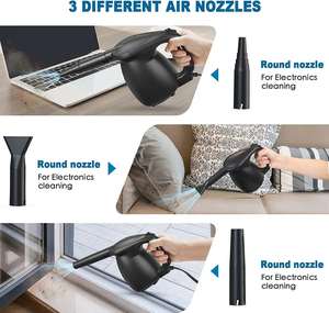 Aspirateur de voiture sans fil <span class=keywords><strong>Autoway</strong></span> DT10, 6000 mAh, portable, aspirateur à main, sec/humide, soufflage, aspiration silencieuse, nettoyage des poils d'animaux - Product Image 3