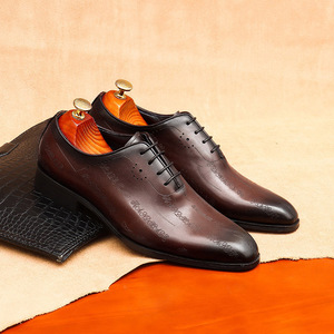 Chaussures pour hommes de haute qualité, cuir véritable, cuir tendance, cadeaux de mariage formels pour hommes - Product Image 3