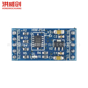 Módulo de aceleración con sensor de inclinación digital Adxl345 Iic Spi Hw 014 para detección de inclinación - Product Image 1