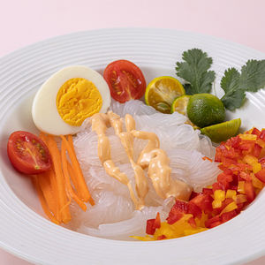 Ingrosso Pasta arrotolata Konnyaku Yam senza glutine senza odori Shirataki Konjac nodi di seta giapponese Miso Ramen - Product Image 6