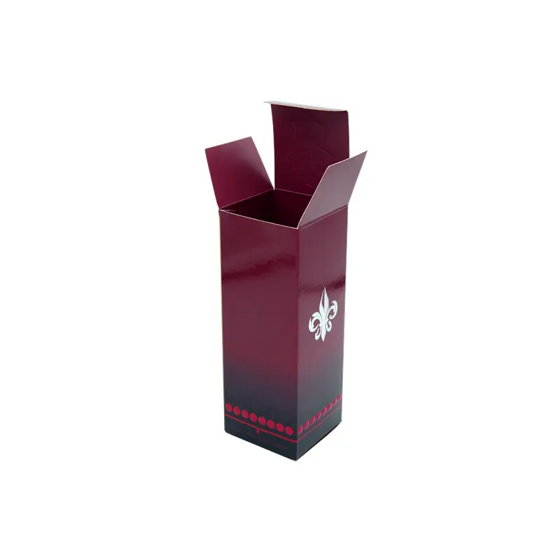 Recycling-Papier Nagellack Packbox benutzer definierte Farbe Lippenstift Box