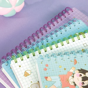 Carnet à spirale creux à pages inversées A5/A6/B5 pour étudiant, ligné horizontalement, 120 <span class=keywords><strong>feuilles</strong></span> - Product Image 4