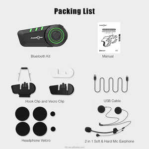 <span class=keywords><strong>FreedConn</strong></span>-auriculares inalámbricos para casco de motocicleta, audífonos con Bluetooth, intercomunicador completo y dúplex, manos libres, impermeables IP65, originales - Product Image 6