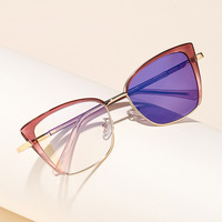 Nouvelles Lunettes de Soleil Photochromiques UV400 Sans Monture Effet Œil de Chat Tendance Style Européen et Américain pour Femme – Idéales pour l'Extérieur et l'International