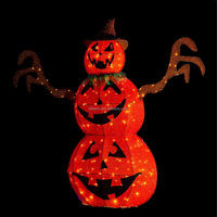 Outdoor 3D LED-Skulptur Gruseliger Baum Beleuchtete Halloween-Dekorationen für Kommerzielle Festivals Drive-Through Zoo-Lichtshow