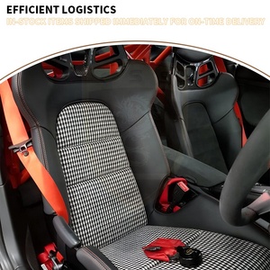 Sedili Sportivi a Guscio per Porsche Cayman Boxster Serie 911 991 992 GT3 RS Panamera Taycan Sedile da Corsa per Interni Auto in Fibra di Carbonio - Product Image 5