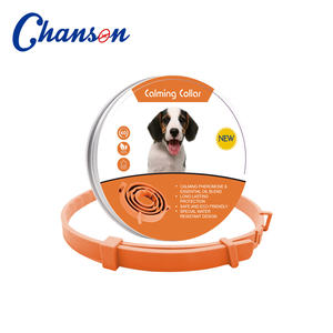 <span class=keywords><strong>Collar</strong></span> de Perro Ajustable de Lujo Chanson, Diseño Sólido, Material de Goma, Feromona Calmante, 62 cm de Largo, Gran Venta - Product Image 1