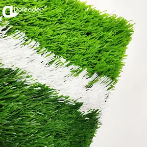 Çin popüler çim halı yapay yeşil çim futbol