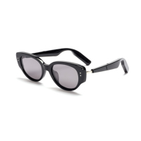 Lunettes de soleil audio intelligentes AI haut de gamme, lunettes de soleil musicales de haute qualité, verres polarisés en nylon, monture en acétate, lunettes de soleil intelligentes