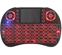 Mini clavier sans fil i8, 2.4Ghz, wifi, air mouse, rétroéclairé, boîtier tv android, bon prix