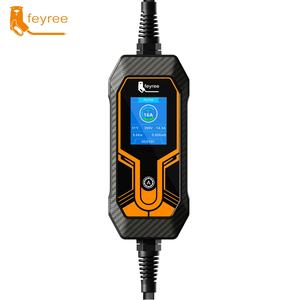 Cargador de Vehículos Eléctricos Portátil de 11 kW, Trifásico, Ajustable, Tipo 2, 16A/26A/32A, Naranja, Estéreo, para Tesla Model 3, CEE de 5 Pines - Product Image 4