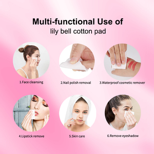 LMLTOP Fournisseur d'usine, tampons en coton doux pour le visage, pour le maquillage, tampons en coton pour le démaquillage, tampons en coton doux pour le visage u01 - Product Image 4