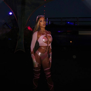 ชุดชั้นในบอดี้สูทแขนยาวแบบเซ็กซี่เว้าอก โชว์สัดส่วน ชุดนอนวาบหวิว ไม่เซ็นเซอร์ ชุดอีโรติก - Product Image 3